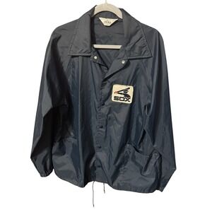 Vintage Print Wear Chicago White Sox MLB All Nylon Coat Jacket Sz Large GTubO